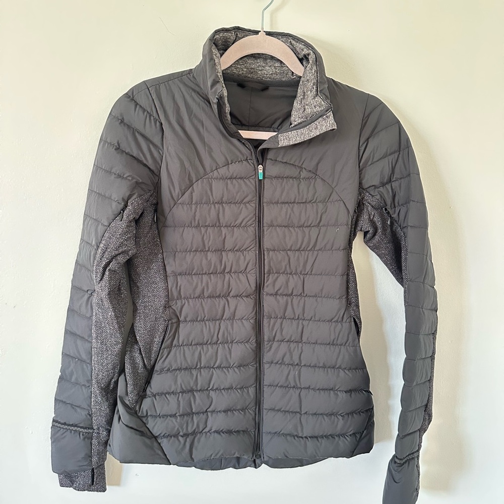 Lululemon Black Insulated Quilted Puffer Jacket